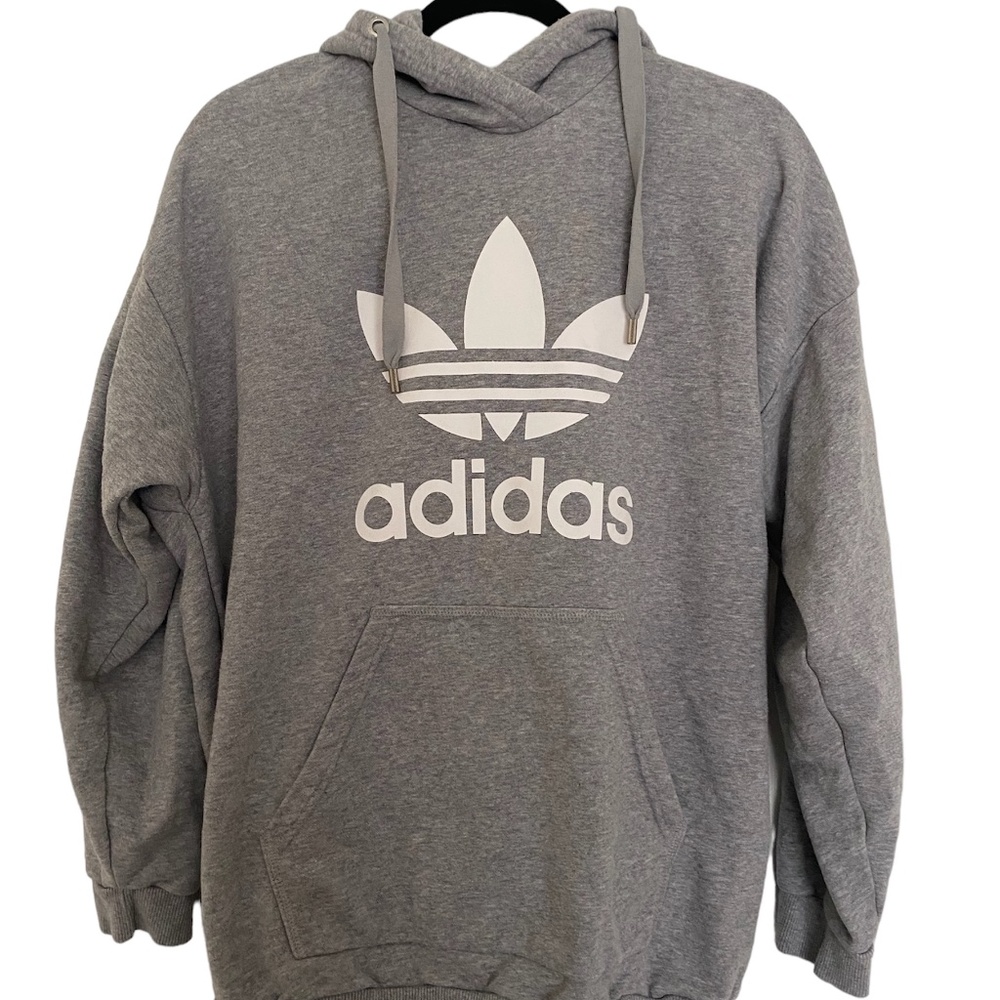 Adidas essentials big logo French Terry Hoodie